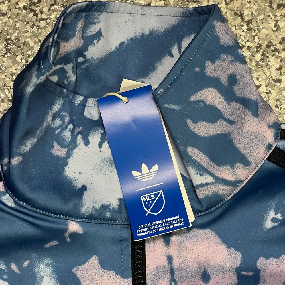 Adidas San Jose Earthquakes x Greatful Dead Firebird Men's L Track Jacket JY7911
